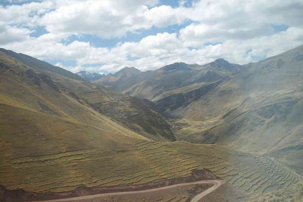 Descente du mont Vinikunka. La piste de retour, le 9 août 2024