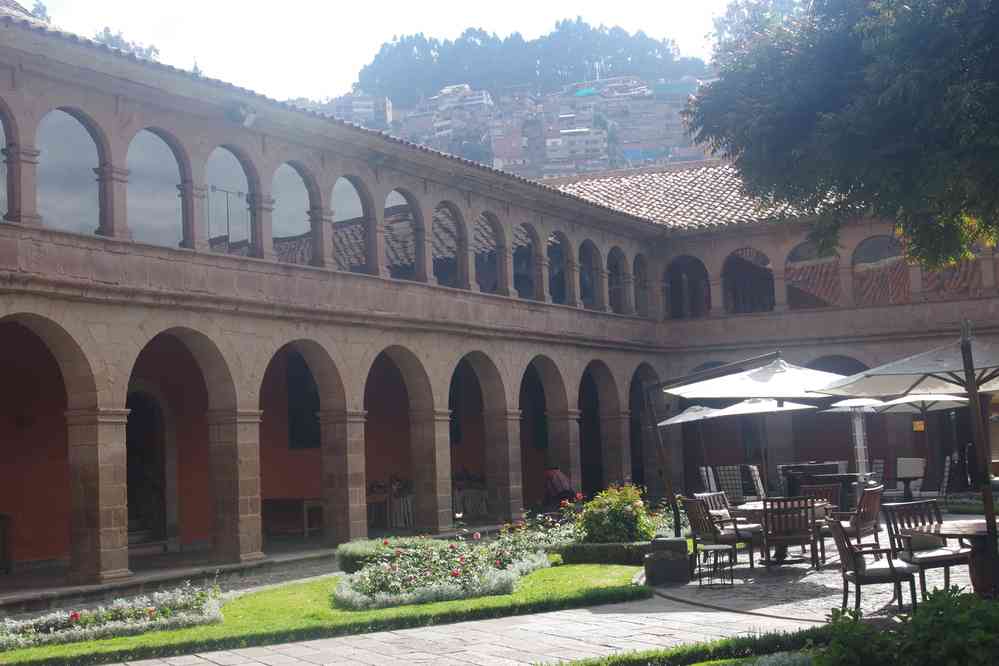 Cuzco, hôtel Monasterio (ancien monastère San Antonio Abad), le 10 août 2024