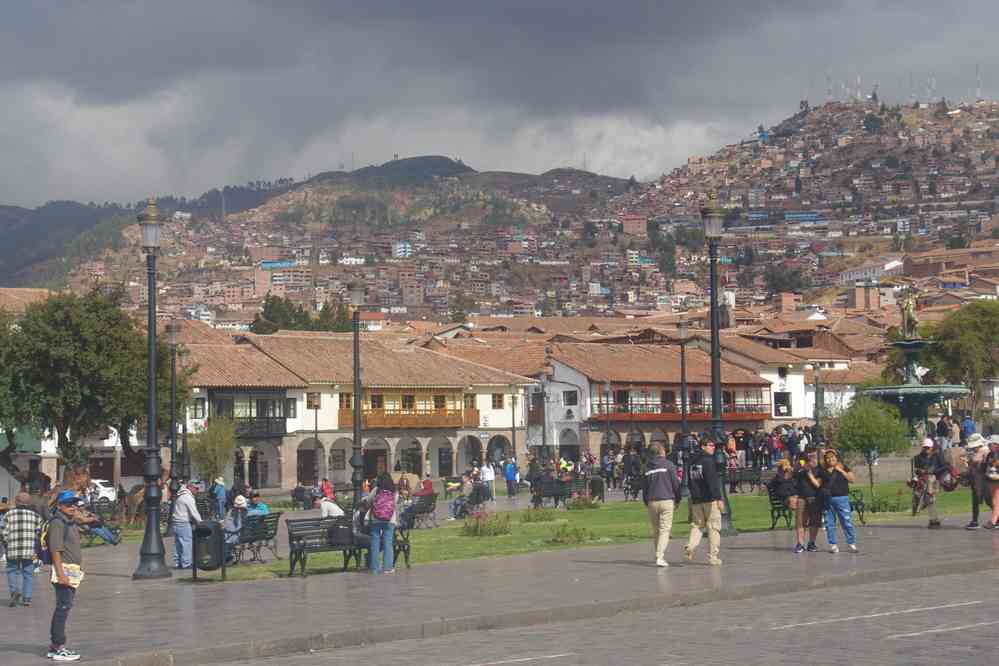 Cuzco, place d’armes, le 10 août 2024