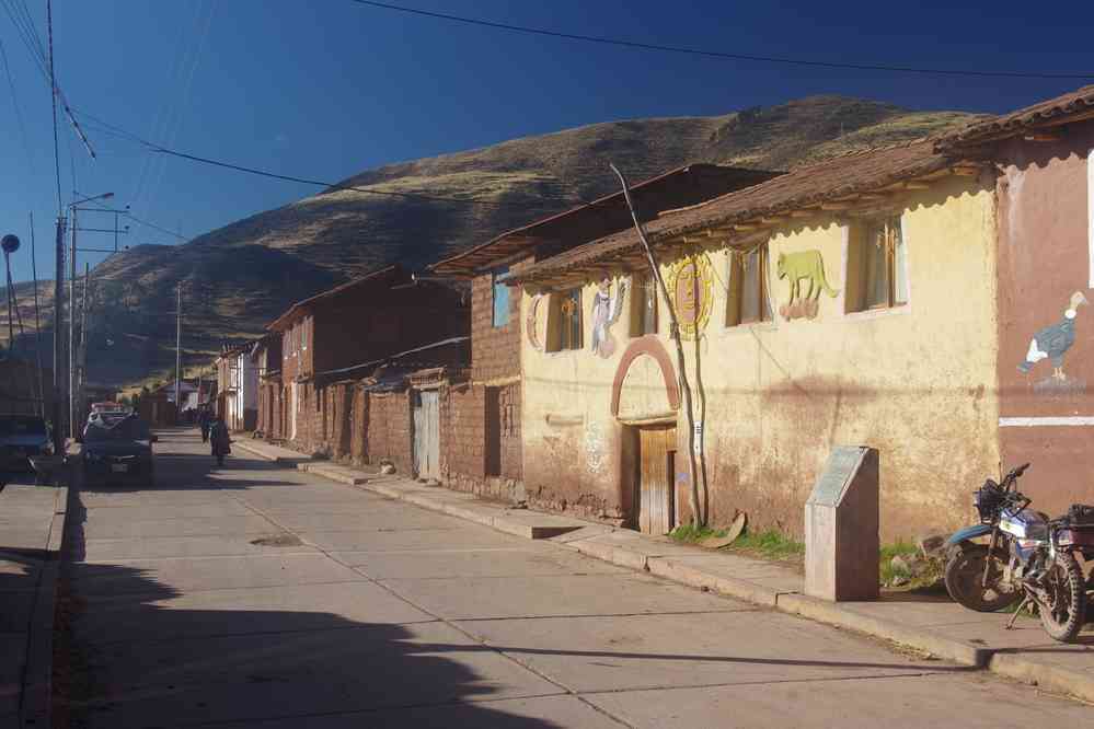 Notre gîte de Patabamba (le matin suivant le séisme), le 13 août 2024