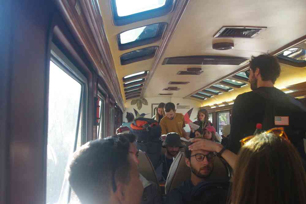 Dans le train vers Aguas Calientes, le 13 août 2024