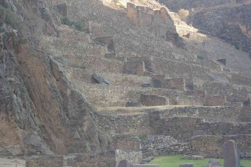 Visite du site archéologique d’Ollantaytambo, le 15 août 2024