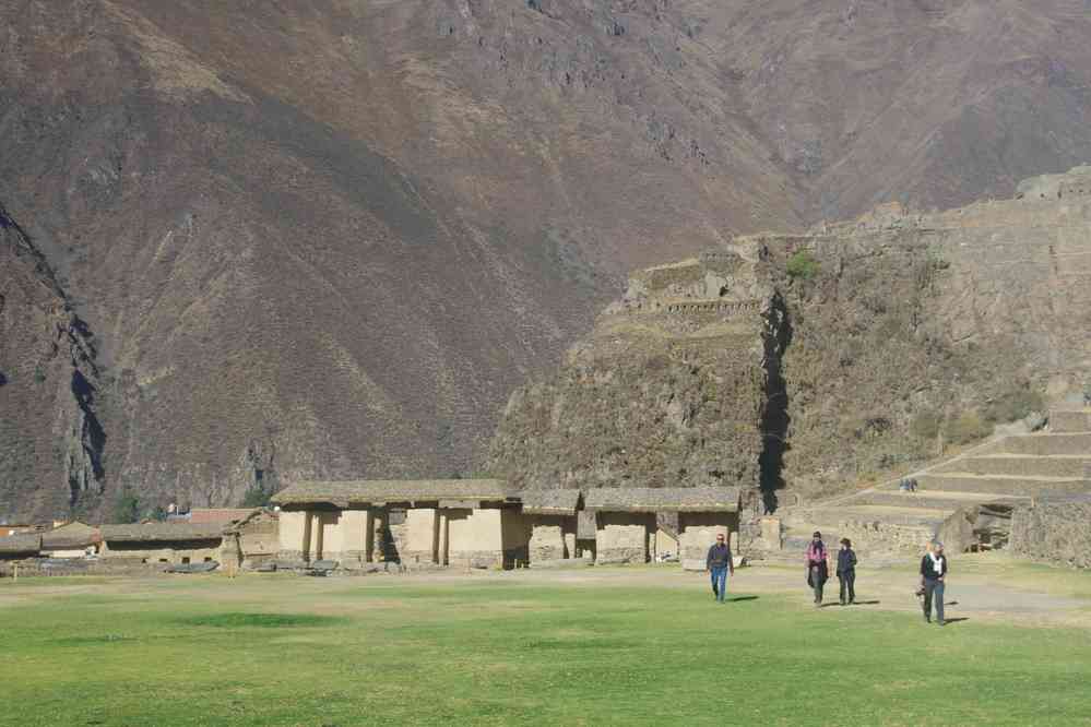Visite du site archéologique d’Ollantaytambo, le 15 août 2024