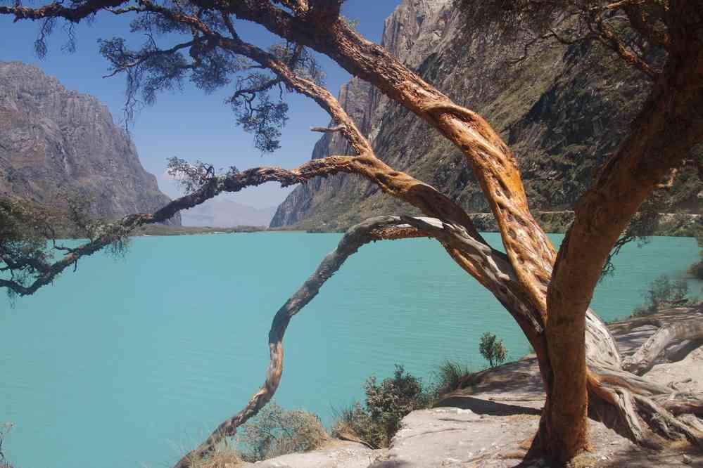 Lac de Llanganuco inférieur, le 19 août 2024