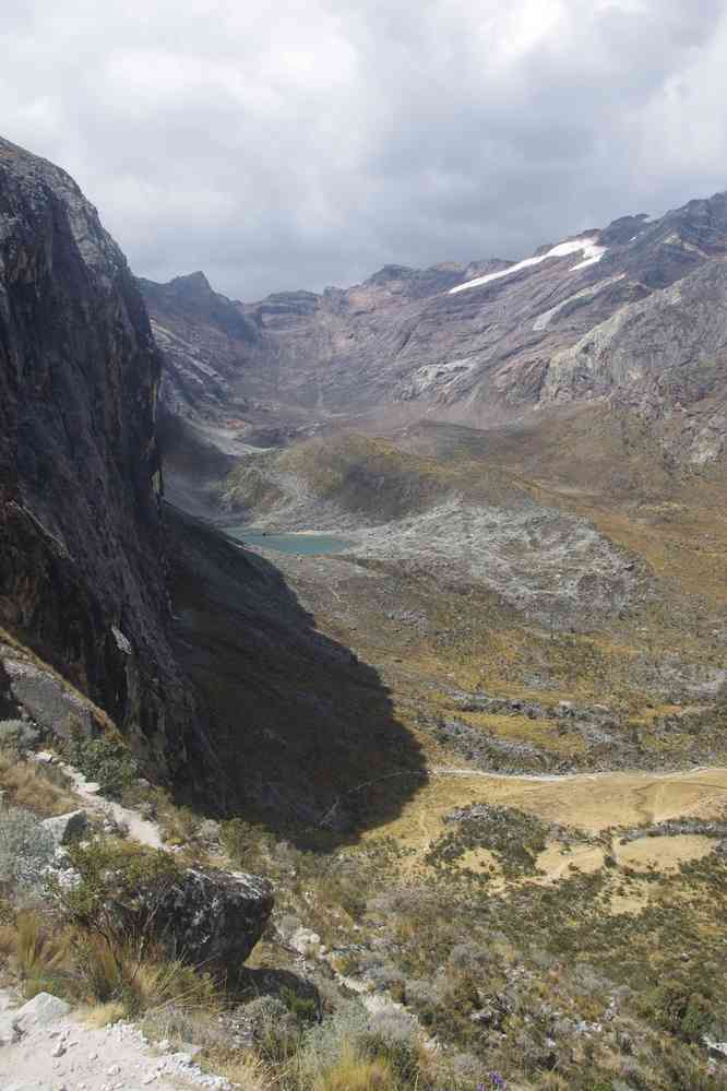 Descente depuis la laguna 69, le 20 août 2024