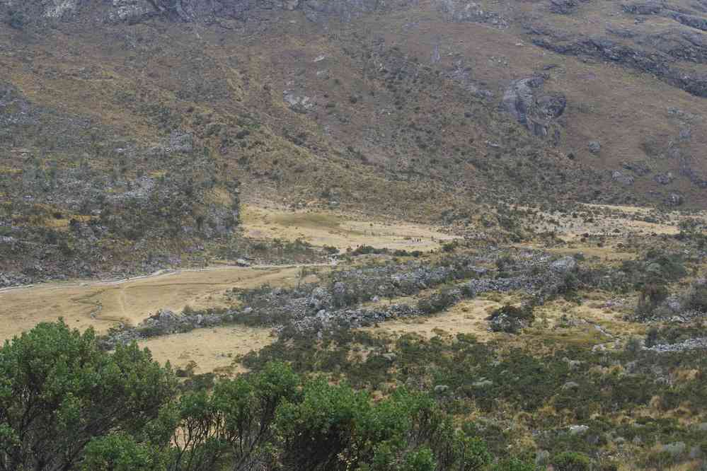 Descente depuis la laguna 69, le 20 août 2024