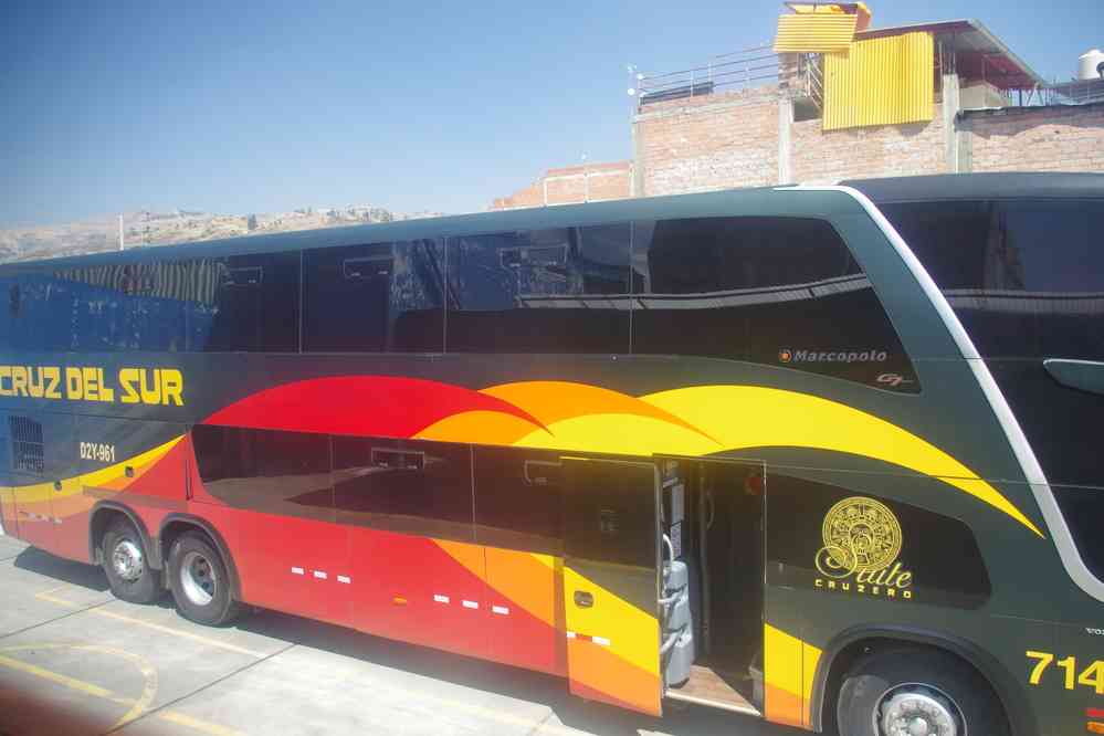 C’est parti pour 9h de bus (confortable), le 21 août 2024