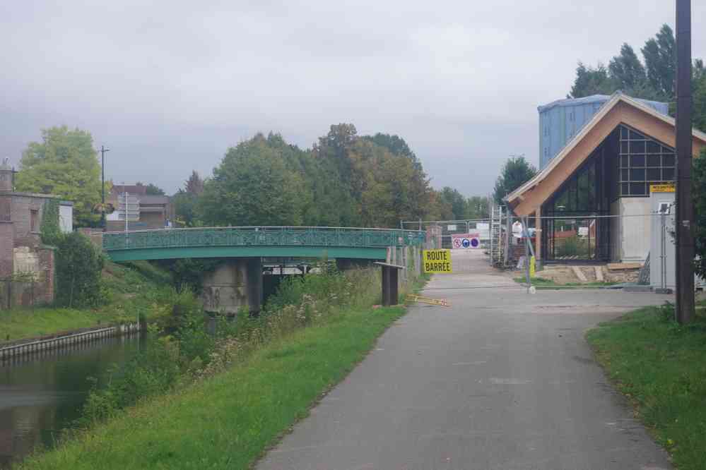 Le petit truc pas du tout prévu…. …qui a failli allonger la balade d’au moins 3 km, et peut-être même nous faire louper notre train. Le dimanche 14 septembre 2025