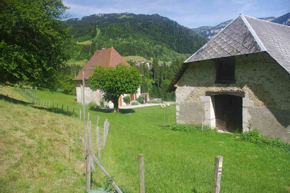 Vallée du Couzon, en direction de notre gîte. Le jeudi 29 mai 2025