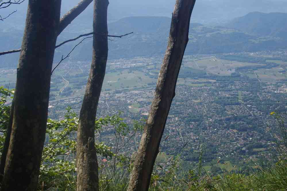 La vallée de l’Isère vue depuis la crête du Saint-Eymard. Le dimanche 1ᵉʳ juin 2025