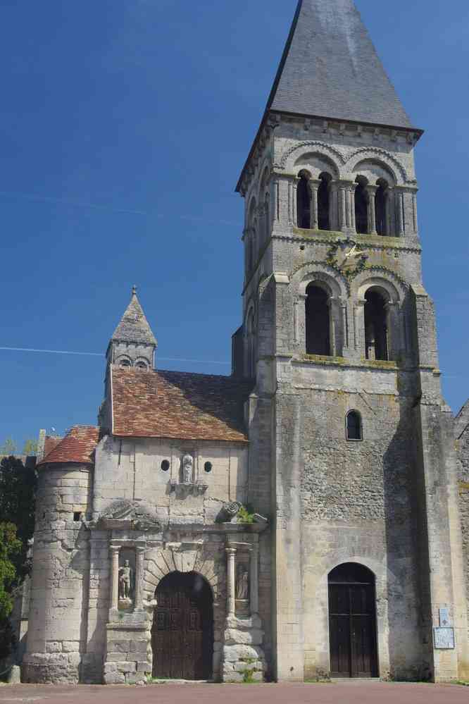 Morienval, abbatiale Notre-Dame. Le samedi 21 avril 2018