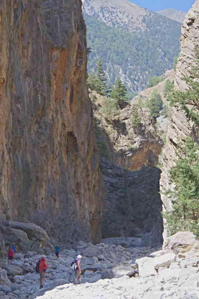 Gorges de Samaria (Φαράγγι Σαμαριάς). Le vendredi 15 août 2014