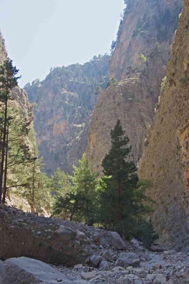 Gorges de Samaria (Φαράγγι Σαμαριάς). Le vendredi 15 août 2014