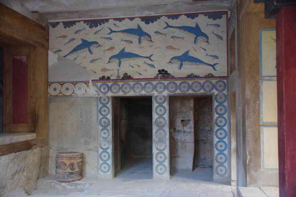Palais de Cnossos (Κνωσός). Le dimanche 17 août 2014