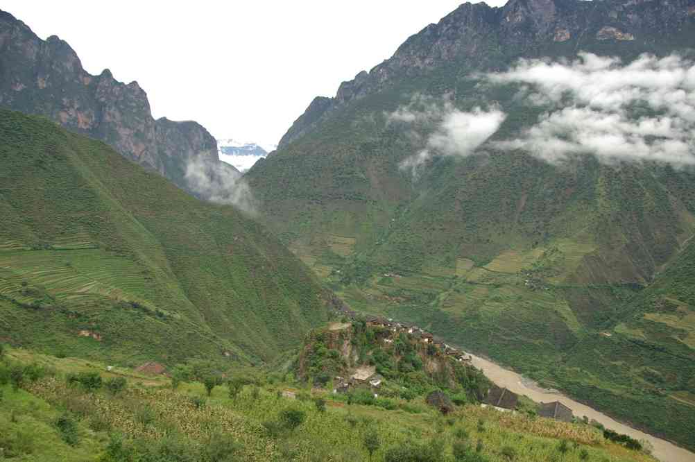 Au-dessus de Pao-chan (宝山 Baoshan), le 18 octobre 2010