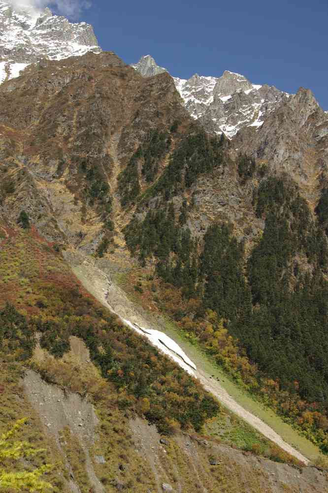 Au pied du massif du Khawa Karpo (卡瓦格博), le 25 octobre 2010